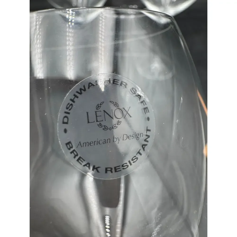 Set of 3 Lenox Stemware Red Wine Glasses Tuscany Classics Collection